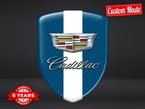 Cadillac Badge Silicone Limitato Logo Sport Tuning Gara